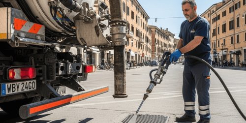 Pulizia Griglie Stradali